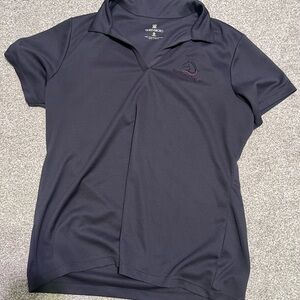 Women's Grey Equestrian Polo Shirt